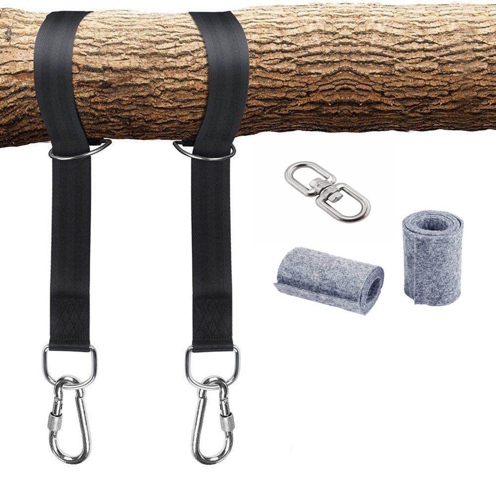 Camping Hammock Strap Set Suspension System with Storage Bag